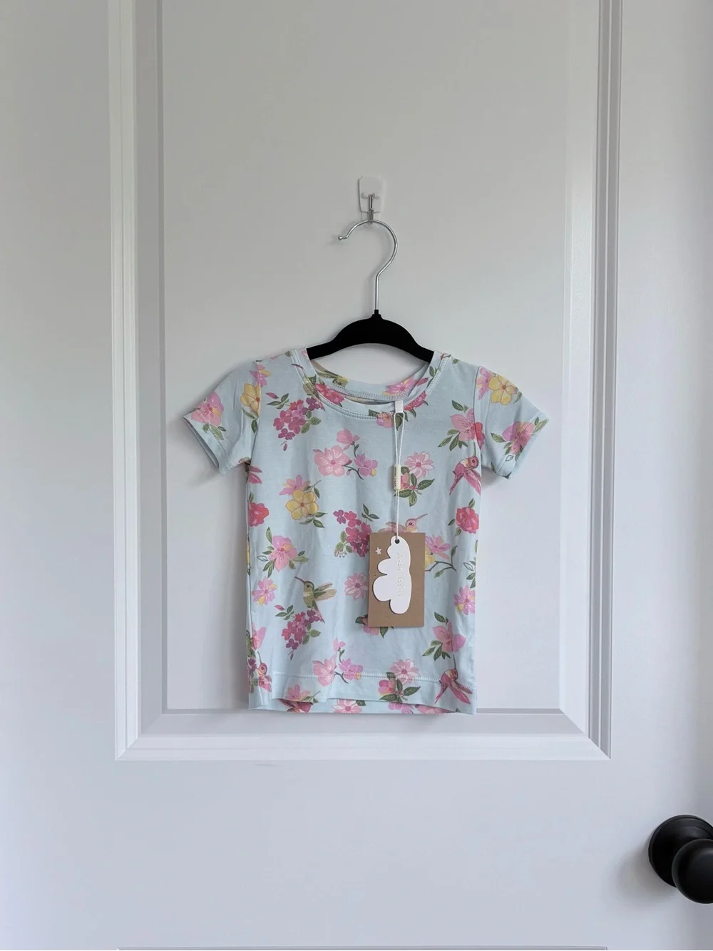 🕊️Angel Dear Bamboo Hummingbirds Pajama Short Set NWT